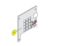 dks-doorking-1516-025-subplate-card-reader-standalone