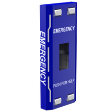 Pedestal Pro 156STA-AXIS-01-ALU Emergency Wall Station