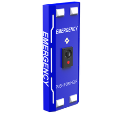  Pedestal Pro 156STA-ZENI-01-ALU Emergency Wall Station
