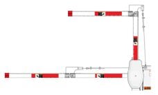 dks-doorking-1601-383-folding-plastic-arm-kit