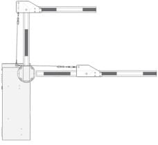 dks-doorking-1601-384-folding-wood-arm-kit