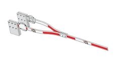dks-doorking-1602-340-20-3-piece-wood-arm-red-white-reflective-tape