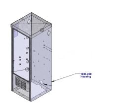 DKS DoorKing 1603-200 Housing 1603