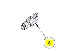 DKS DoorKing 1610-155 Spike Dual Weighted W/ Lock Down