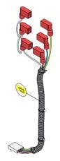 DKS DoorKing 1802-172 Wire Harness A Z Call Assy