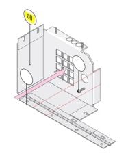 DKS DoorKing 1812-112 Faceplate Phone Lower Light Button