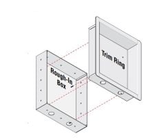 DKS DoorKing 1814-155 Flush Rough In Box