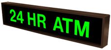 Signal-Tech 25930 "24 HR ATM" LED Sign