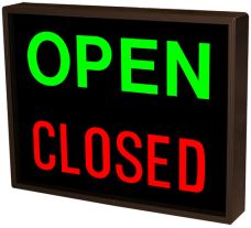 Signal-Tech 25938 "OPEN/CLOSED" LED Sign