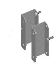 DKS DoorKing 2600-971 Bracket Gear Box Left 920