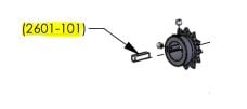 DKS DoorKing 2601-101 Keyway