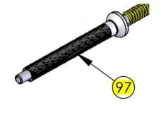 DKS DoorKing 2601-185 Shaft Threaded Pivot Release