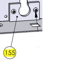 DKS DoorKing 2601-193 Cradle Plastic Release
