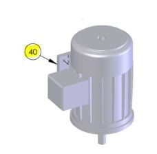 DKS DoorKing 2601-261 Motor 5HP