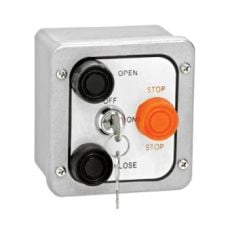 MMTC 3BXL 4 Button Exterior Door With Lock Out