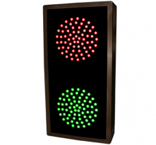 Signal-Tech 5440 Red/Green Traffic LED Sign