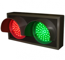 Signal-Tech 7383 Red/Green LED Sign