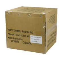 CB-6CP-G05A95S RG6/U Coax+16/2 Power Combo Cable