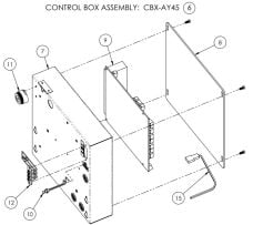 All-O-Matic CBX-AY45 Control Box Assembly