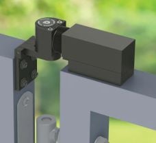 D&D 72108423 EASY 90 Degree Closer - Aluminum Bracket + Screws