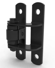 D&D CI3720B Shut It BadAss Face Mount Bolt-On Gate Hinge, Black