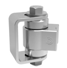 D&D CI3800 Shut It BadAss Weld-On Gate Hinge, SS