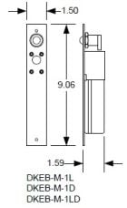 dks-doorking-dkeb-m-1ld-fail-safe-dead-bolt