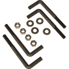 PedestalPro L-Bolt-500 L-bolt Pedestal Mounting Kit