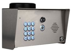 AES LITE-GSM-PSK-US Pedestral GSM Intercom Stainless Steel with Keypad