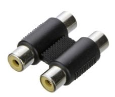 OP-CA542 RCA Female To Female Twin Coupler