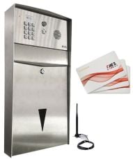AES PRIME7-LSPK-US Letterbox Stainless w/ prox Reader and Keypad