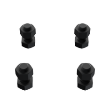 PedestalPro SHEAR-500 Nylon Bolts and Nuts