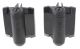 D&D 8000-1021 LokkLatch Series 2 w/Gate Hinge-Kit, Black
