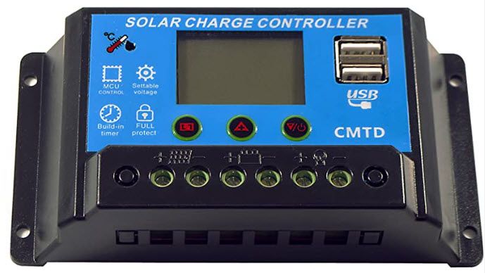 Charge Controller, 20A, 12/24V