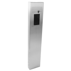 PedestalPro 104TOW-COM-001-304 54" Stainless Pedestal