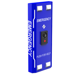  Pedestal Pro 156STA-ZENI-01-ALU Emergency Wall Station
