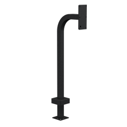 Pedestal Pro 22PE1-2NIP-02-CRS 42" Steel Gooseneck Pedestal