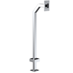Pedestal Pro 22PE1-AIPH-04-304 48" Steel Gooseneck Pedestal