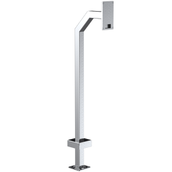 Pedestal Pro 22PE1-AIPH-07-304 48" Steel Gooseneck Pedestal