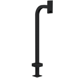 Pedestal Pro 22PE1-AIPH-07-CRS 48" Steel Gooseneck Pedestal