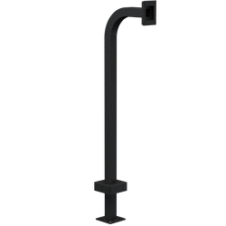 Pedestal Pro 22PE1-AIPH-08-CRS 48" Steel Gooseneck Pedestal