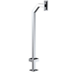 Pedestal Pro 22PE1-AIPH-09-304 48" Steel Gooseneck Pedestal