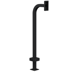 Pedestal Pro 22PE1-AIPH-09-CRS 48" Steel Gooseneck Pedestal