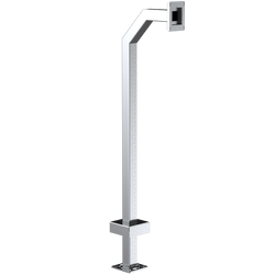 Pedestal Pro 22PE1-AIPH-11-304 48" Steel Gooseneck Pedestal