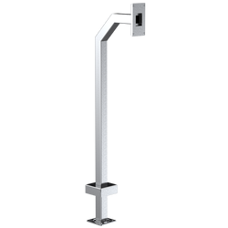 Pedestal Pro 22PE1-AIPH-12-304 48" Steel Gooseneck Pedestal