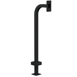 Pedestal Pro 22PE1-AIPH-12-CRS 48" Steel Gooseneck Pedestal