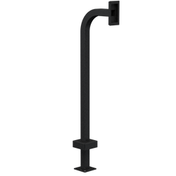 Pedestal Pro 22PE1-AIPH-14-CRS 48" Steel Gooseneck Pedestal