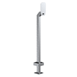 Pedestal Pro 22PE1-BUT-02-304 44" Stainless Pedestal