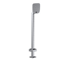 Pedestal Pro 22PE1-BUT-04-304 44" Stainless Pedestal
