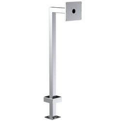 PedestalPro 22PE1-DOOR-01-304 45" Stainless Gooseneck Pedestal